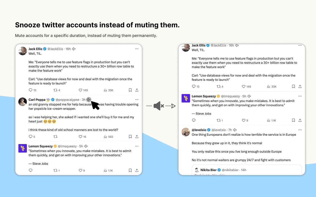 Twitter Snooze